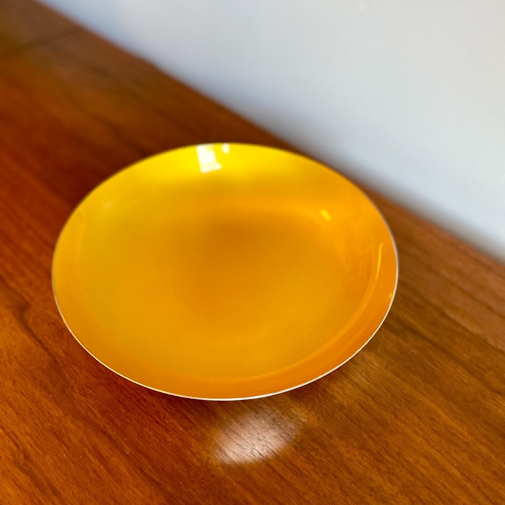 Reed & Barton Vintage Yellow & Silver Plate Bowl